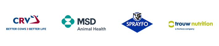 Logo's MSD CRV Trouw Nutrition